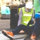 Worker injured on the job
